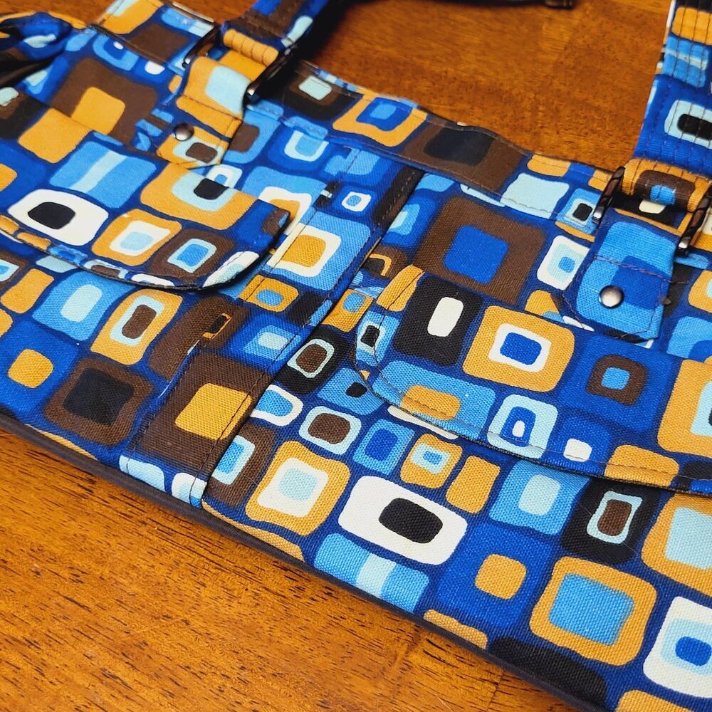 Donna Sharp ~ Multi Color Block ~ Shoulder Bag ~ NWOT